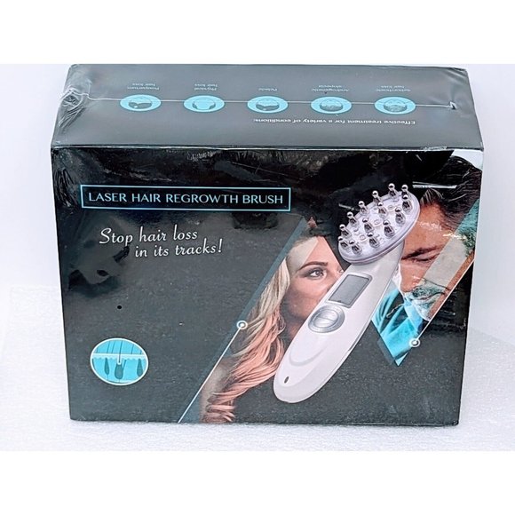 Laser Hair ReGrowth Brush Anti Hair Loss Sealed - Picture 1 of 2